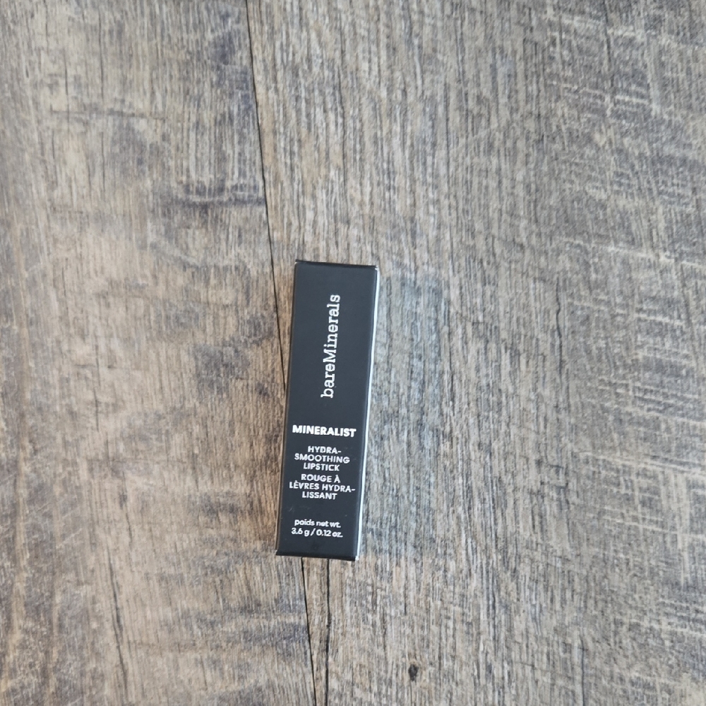 bareMinerals Mineralist Lipstick in Black Packaging